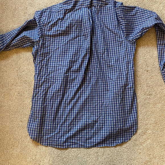Ralph Lauren size medium stretch poplin collared shirt - Picture 5 of 5